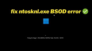 FIXED ntosknlexe BSOD error [upl. by Nagle859]