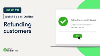 How to record refunds in QuickBooks Online [upl. by Sinnal]