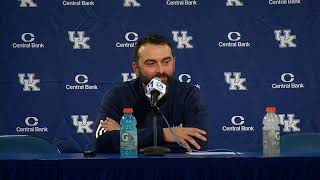 Bucknell HC John Griffin  Kentucky Postgame [upl. by Annanhoj930]