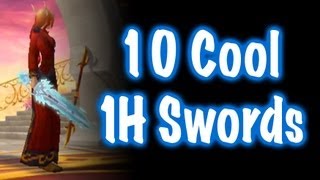 10 Cool OneHanded Swords 1  Weapon Transmog Guide World of Warcraft [upl. by Putscher]