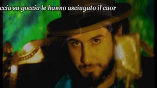 Vinicio Capossela  Con una rosa karaoke  fair use [upl. by Mcquillin]