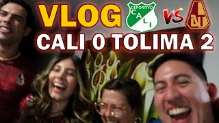 CALI 0 TOLIMA 2  VLOG CUADRANGULARES FINALES LIGA BETPLAY 2023 COLOMBIA [upl. by Ial]