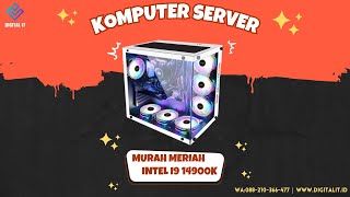 JUAL KOMPUTER SERVER INTEL I9 14900K SPEK DEWA [upl. by Nava]