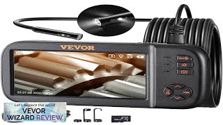 VEVOR Borescope Camera Triple Lens Endoscope Camera with Light 45quot Screen 1080P Review [upl. by Brittne343]