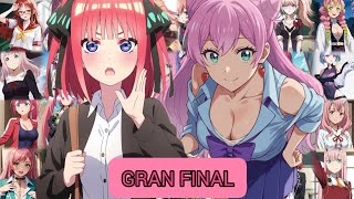 Mejor Waifu Cabello Rosa 💗 WCRa 💗TorneoGran FINAL Resultado [upl. by Janeczka554]