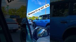 WHICH BRONCO IS BETTER 🐴ford bronco sport [upl. by Navonod]