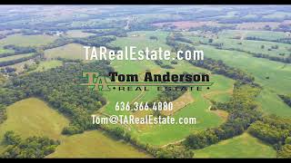 ❗️FOR SALE❗️ TOM ANDERSON REAL ESTATE  163 Acres Highway B Elsberry Missouri FARM TILLABLE HUNTING [upl. by Matlick361]