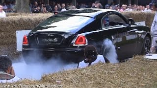 Rolls Royce Wraith BURNOUT [upl. by Ajtak418]