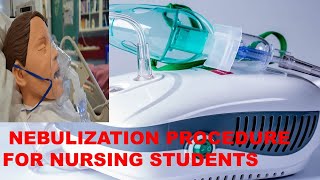 Nebulization  Nebulization Procedure Nebulization Machine Parts [upl. by Richia34]