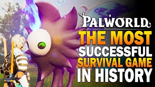 Palworld The Most Successful Survival Game In Steam History [upl. by Eenrahc]