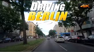 Driving Berlin Germany Charlottenburg Wilmersdorf Schöneberg 4K 60FPS [upl. by Lam]