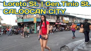 Loreto St Brgy 83 85 amp Gen Tinio St Caloocan City Afternoon walk [upl. by Crain]