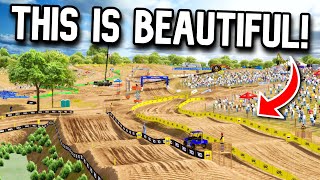 HE JUST BUILT THE FLOWIEST TRACK IN MX BIKES [upl. by Bellina970]