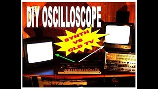 Oscilloscopio  Synth Vs old TV [upl. by Reneta]