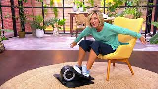 Cubii JR 2 Compact Seated Elliptical With Nonslip Mat amp Footstraps on QVC [upl. by Yrrac]