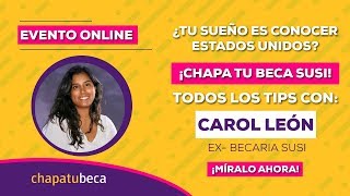 Chapa Tu Beca SUSI con Carol León [upl. by Zaccaria92]