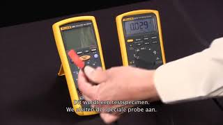 Fluke 1587 FC Isolatiemultimeter Meten van isolatieweerstand [upl. by Lashondra]