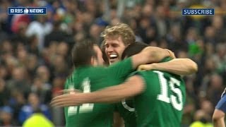 France v Ireland  Official Short Highlights Worldwide 15th March 2014 [upl. by Traweek]