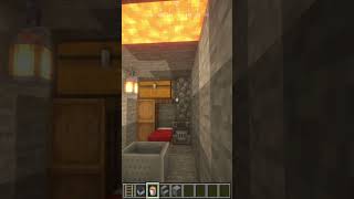 Der beste Geheimgang in Minecraft minecraftbuilding geheim turorial [upl. by Ahsoym]