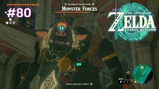 The Legend of Zelda Tears of the Kingdom  Part 80  Scourge of Hyrule Castle amp Serutabomac Shrine [upl. by Muffin957]