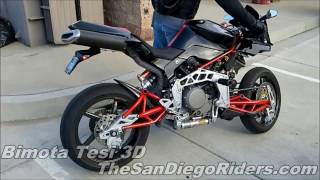 Bimota Tesi 3D Auto Club Speedway Fontana [upl. by Osric]