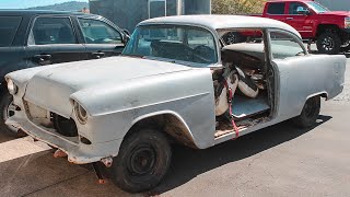 1955 Chevrolet Bel Air 2Door Post Custom 1000hp Wegner Motorsports 427LS ProTouring Restomod Build [upl. by Ful]