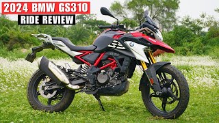 2024 BMW GS310 Detailed Ride Review  Is It Best in Segment [upl. by Alabaster]