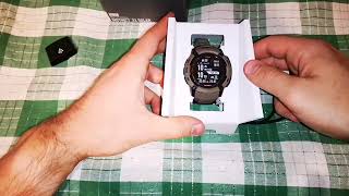 Garmin Instinct 2X Solar Unboxing and fit on 19 cm wrist [upl. by Rapsag]