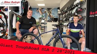 Giant ToughRoad SLR 2 28quot 2021  Prezentacja  Rowery w BikerBudzyk [upl. by Aicenra336]