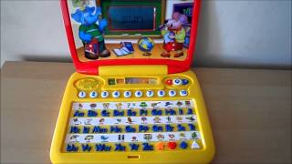 Preschool Phonics junior learner toy laptop computer TO LEARN ENGLISH [upl. by Mchail729]