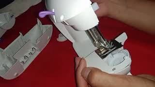 Mini Sewing Machine Not Catching Thread How To Fix Hook Timing [upl. by Nadruoj]