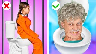 Bad Doctor VS Good Cop  Cool Parenting Hacks and Smart Tips Funny Moments in Jail [upl. by Nassah]