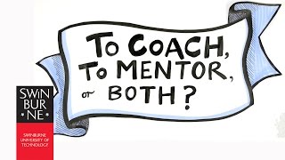 To coach to mentor or both [upl. by Yltsew862]