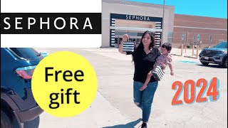 how to get free birthday gifts at Sephora Free gifts unboxing [upl. by Rosio]