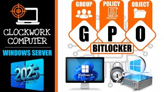 🚀WINDOWS SERVER 2025🛠️ BITLOCKER  GPO  CIFRADO DISCO  PIN  SCRIPT [upl. by Eelegna]