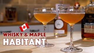 Habitant Whisky amp Maple Cocktail Recipe [upl. by Llecram]