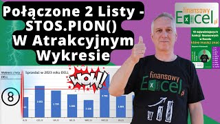 165 Jak Utworzyć Wykres Za Pomocą Listy Rozwijanej i Połączenia 2 Tablic – STOSPION Cz 8 [upl. by Glass]