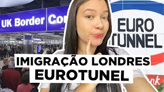 COMO FOI A MINHA EXPERIÊNCIA NA IMIGRAÇÃO DE LONDRES [upl. by Wendy]