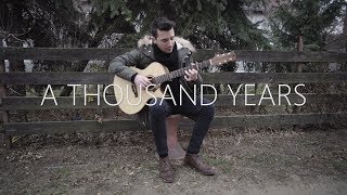 Christina Perri  A Thousand Years  Fingerstyle Guitar Cover WITH TABS [upl. by Akinnor]