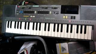 Casio MT820 Casiotone Keyboard Test [upl. by Venable]