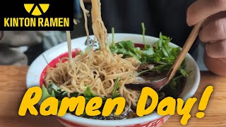 Ramen Day  Kinton Ramen UBC [upl. by Xylia]