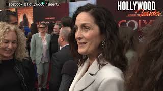 Carrie Anne Moss Spills Secrets on The Acolyte at Hollywood Premiere [upl. by Etna]