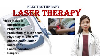 LASER THERAPY  types  techniques  physiological effect  photobiomodulation  indications [upl. by Berhley561]