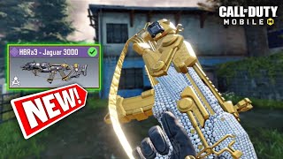 Try this New HBRa3 Jaguar 3000 Gunsmith its Awesome  CODM [upl. by Hollah]