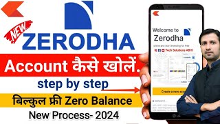 zerodha account opening  How to Open Account in Zerodha  Zerodha Demat Account Opening Online [upl. by Odrawde880]