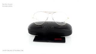 Ray Ban Aviator RX 6489 3094 [upl. by Shuma709]