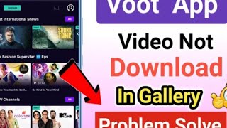 HOW TO DOWNLOAD VOOT SHOWS IN GALLERY PROBLEM SOLVE 110 krashafans328 THANK U DI FOR YOUR SUPPORT [upl. by Inalej]