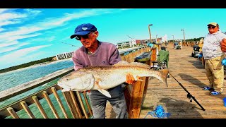 fishing for monsters in myrtle beach springmaid pier 91224 [upl. by Osnola]