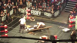 The Briscoes vs Bully Ray and Tommy Dreamer Ending ROH Final Battle – 121517 [upl. by Lambrecht]