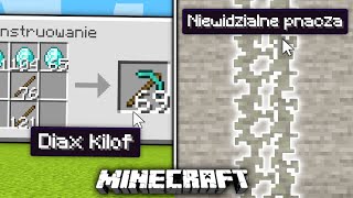 ZAKAZANE BŁĘDY w MINECRAFT które NAPRAWDĘ DZIAŁAJĄ wow [upl. by Oicnedurp]